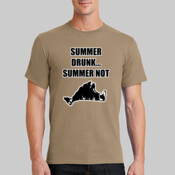 Tall Vineyard Summer Drunk...Summer Not! T-Shirt